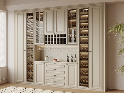 Wine Cabinet model