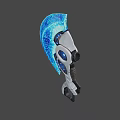 Weapon Plasma Axe 3d model