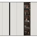Modern Wardrobe Design With Glass Doors Internal Shelves And Hanging Storage Space