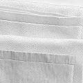 Soft Gray Stacked Bath Towels with Absorbent Cotton Texture for Daily Use