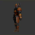 Sci-Fi Armor Alien Armor Sci-Fi Armor High-Tech Armor Futuristic Armor Alien Warrior Armor 3d model