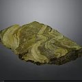Natural Wood Stone Featuring Yellow Green Patterns And Unique Textural Design