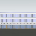 Modern Factory 3d model
