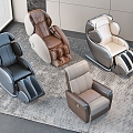 massage chair massage sofa 3d model