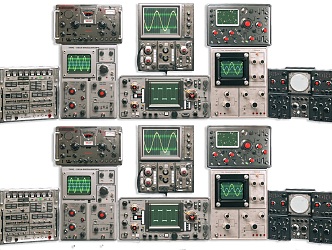 Modern mechanical instrument control panel machine control panel industrial equipment operation panel inspection instrument mechanical instrument panel 3d model