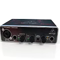 Behringer UMC22 USB Audio Interface With XLR Input And Control Knobs