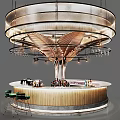 Modern Bar 3d model