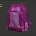 Stylish Maroon And White Backpack For Casual Daily Use With Comfortable Straps