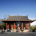 Chinese Temple Ancestral Hall Ancient Architecture Temple Architecture Xieshan Ancient Architecture Traditional Temple Ancestral Hall Architecture Solid Wood Structure Ancient Architecture 3d model