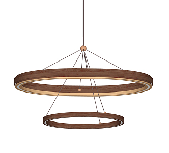 Modern Chandelier Decorative Chandelier Combination 3d model