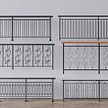 Various Styles Of Metal Railings With Decorative Patterns And Modern Designs