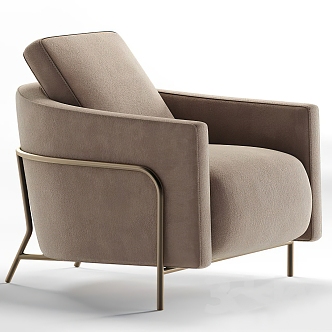 Modern single sofa 3d model