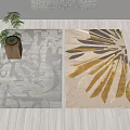 Modern Carpet Simple Carpet 3d model