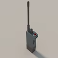 Industrial Handheld Walkie Talkie with Long Antenna Display Screen and Keypad