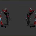 Modern Sci-Fi Equipment Sci-Fi Items Sci-Fi Components High-Tech Components 3d model