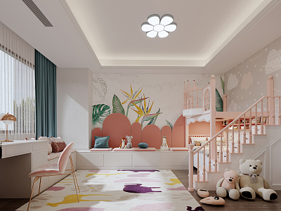 Modern Children's Room model