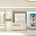 Modern Luxury Jewelry Store Interior With Glass Display Counters Soft Lighting And Showcase Areas