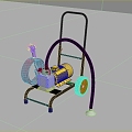 Paint Spraying Machine 2020 3d model