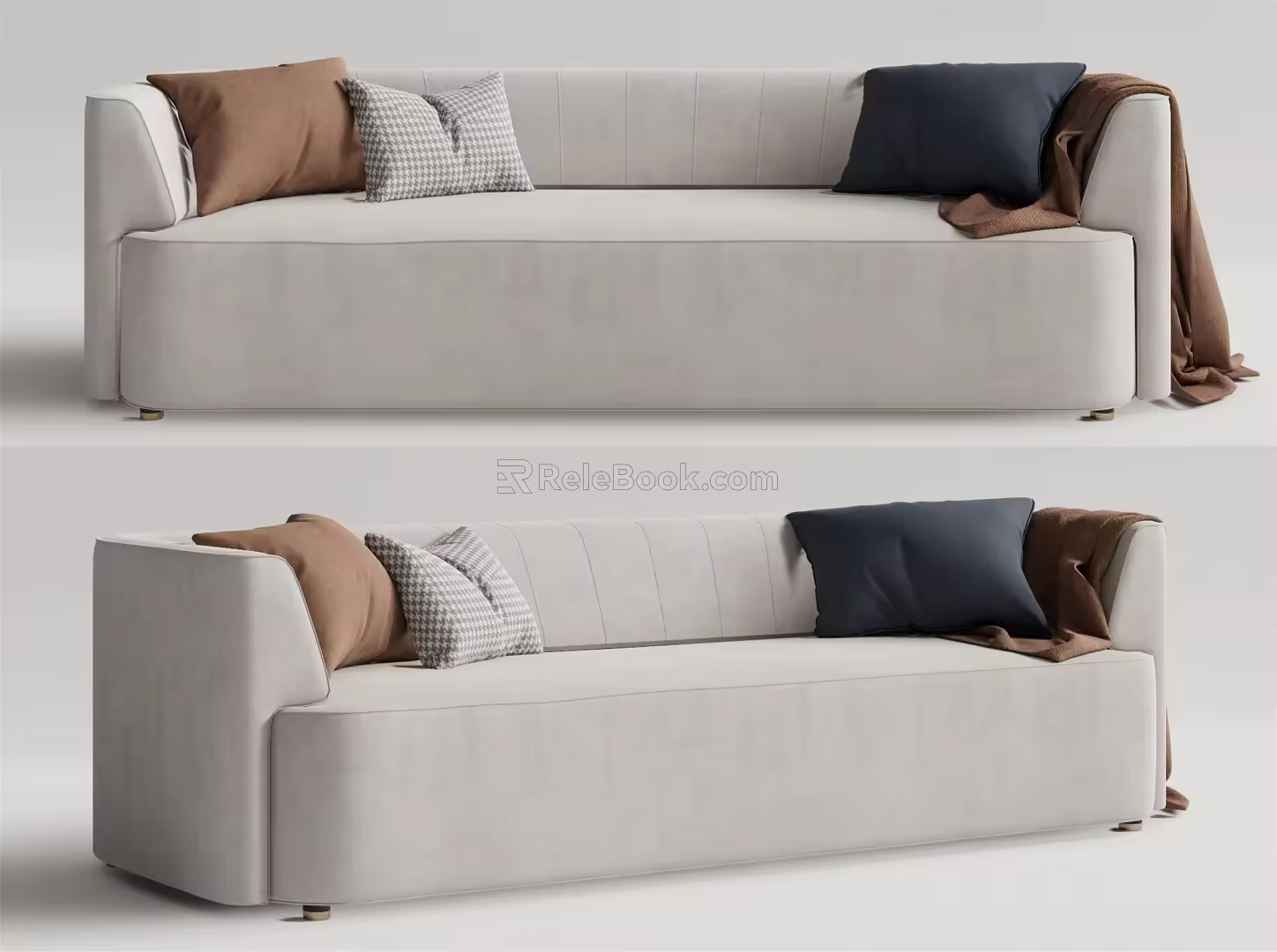 Modern Multiplayer Sofa 3d model