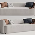 Modern Multiplayer Sofa 3d model