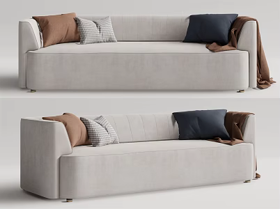Modern Multiplayer Sofa 3d model