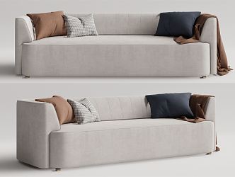 Modern Multiplayer Sofa 3d model