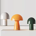 Modern Table Lamp Mushroom Table Lamp Combination 3d model