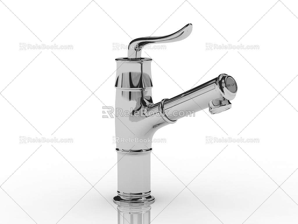 Modern faucet 3d model