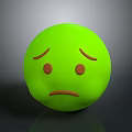 Expression package WeChat expression package cartoon expression cartoon face emoticon Yan text 3d model
