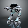 Mech Warrior Mech Soldier Machine Battlearm Mechanical Battlearm Machine Fighter Robot 3d model