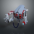 Mech Warrior Mech Soldier Machine Battlearm Mechanical Battlearm Machine Fighter Robot 3d model