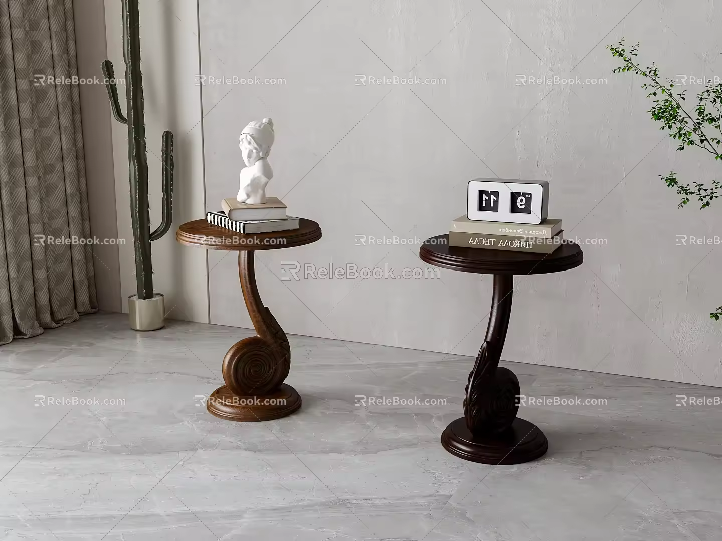 American Round Corner 3d model