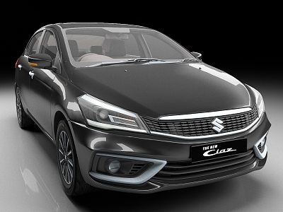 Suzuki Qiyue ciaz 2021 car sedan 3d model