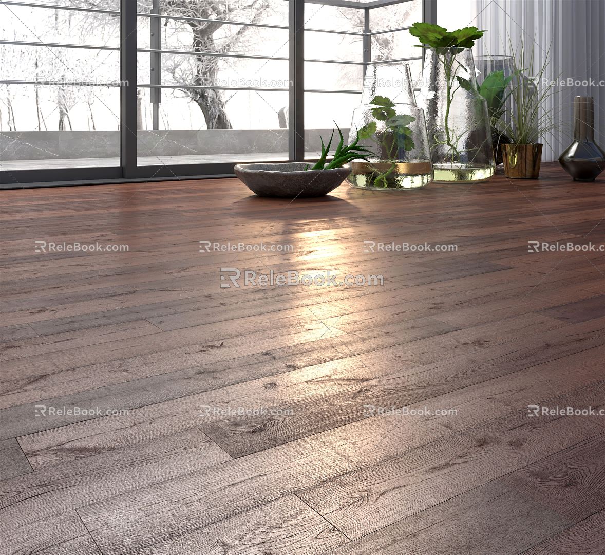 Modern Flooring 3d model