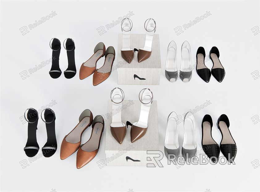 Modern Shoes High Heels Women Shoes Leather Shoes model