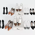 Fashionable Women's High Heel Shoes In Black Brown Grey And Stylish Designs
