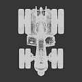 Modern White Agricultural Tractor With Large Black Tires And Sleek Design
