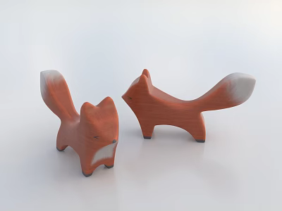 Modern ornaments 3d model Modern ornaments 3d model