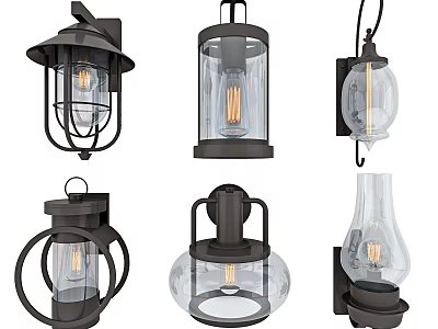 Different Styles Of Wall Sconces For Home Decor 3d model