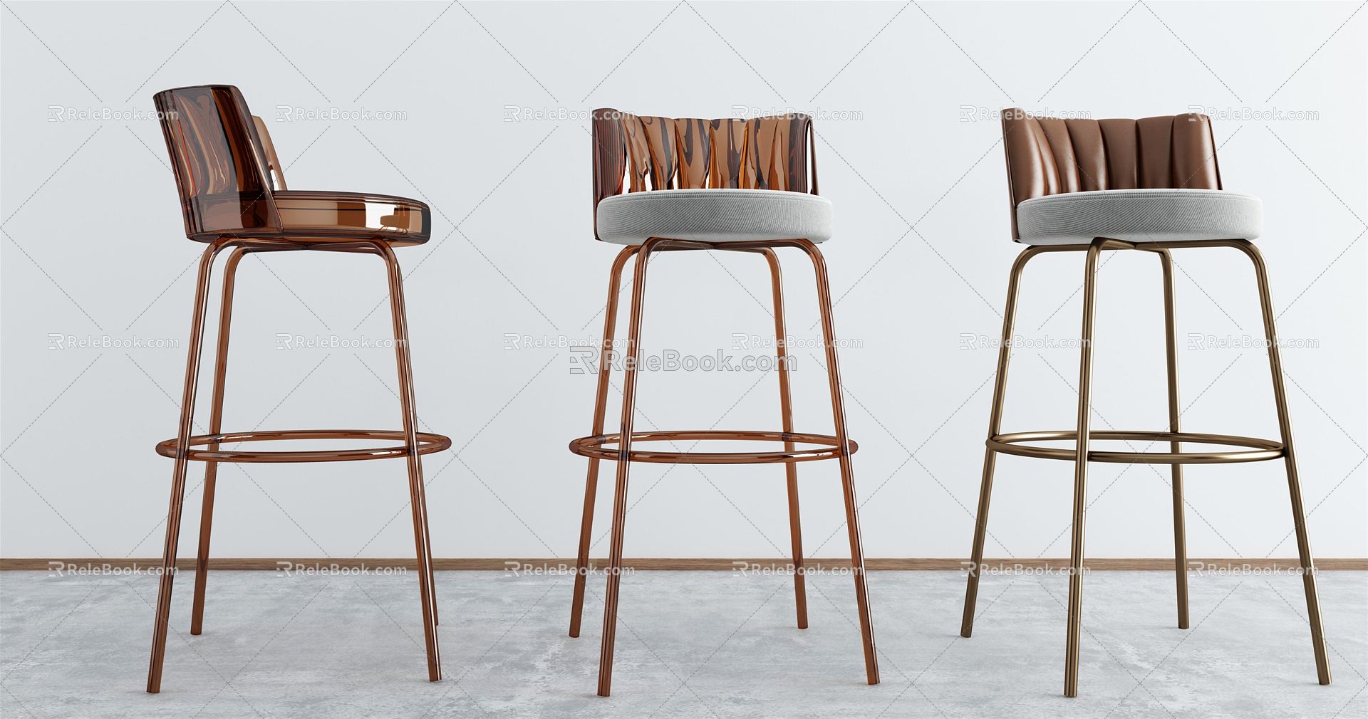 Modern Bar Chair High Stool model