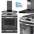 Corona Hardrock Series Stainless Steel Gas Stove Oven Cooktop For Modern Kitchen