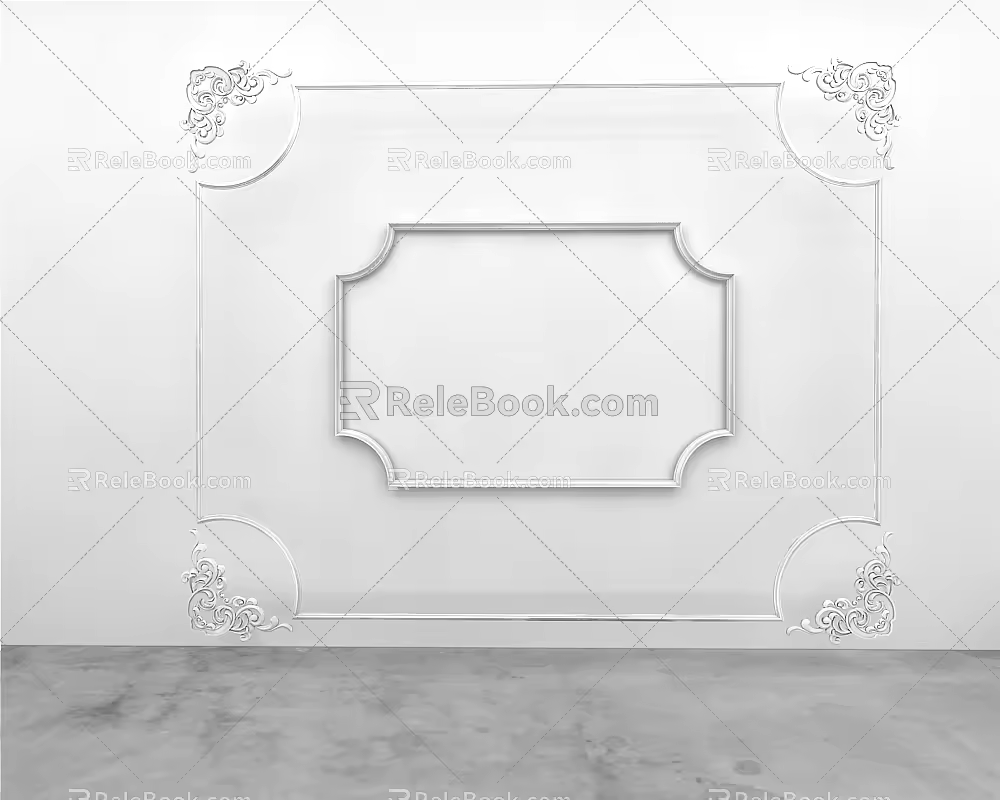 Gypsum line 3d model