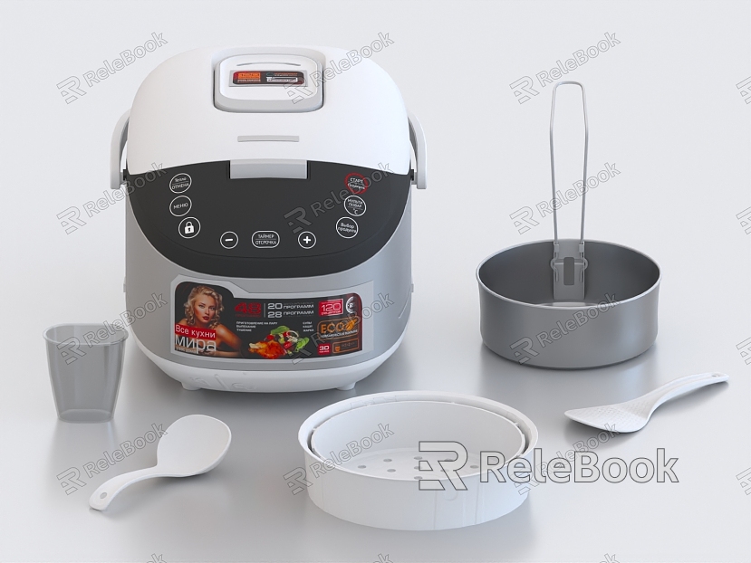 Rice Cooker Electric Cooker Pressure Cooker Steamer Air Fryer Kitchen Appliances Rice Spoon model