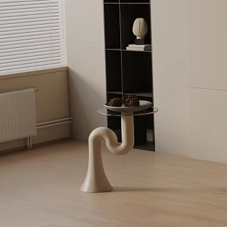 Modern Bedside Cabinet 3d model