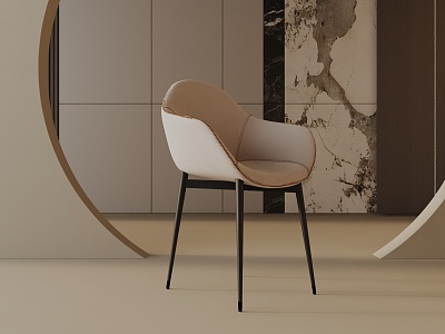 Modern Dining Chair 3d model