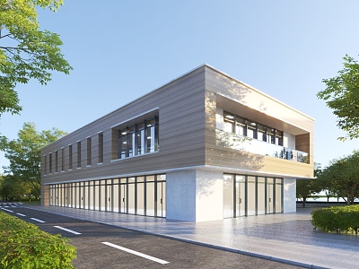 Office Building 3d model