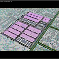 Sustainable Modern Industrial Park With Solar Panels Green Surroundings And Planned Layout