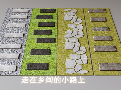 Stone Steps Bluestone Slab Bluebrick Steps Pavement Bluebrick Stone Ting Step Stone Strip 3d model