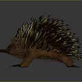Modern Hedgehog Cartoon Hedgehog Animation Hedgehog 3d model