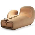 Modern Single Sofa Boxing Set Casual Sofa 3d model